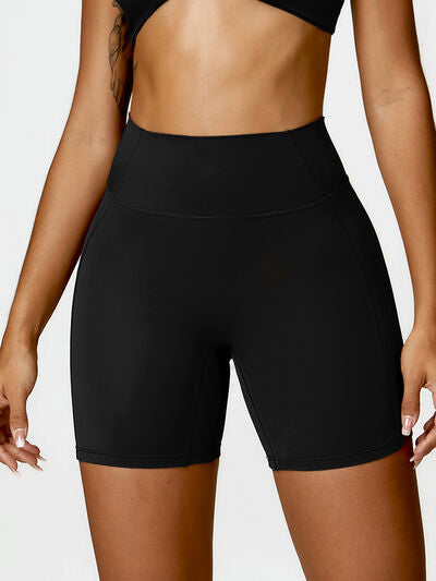 High Waist Active Shorts