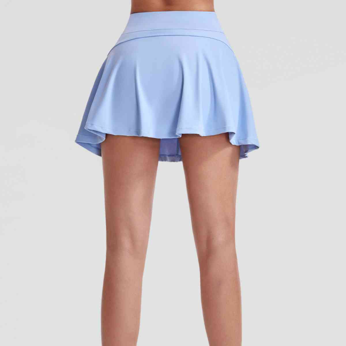 Wide Waistband Sports Skort