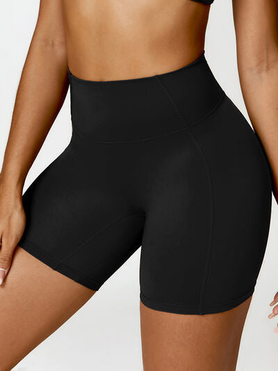 High Waist Active Shorts