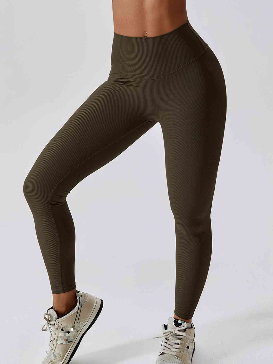 Wide Waistband Slim Fit Sports Pants