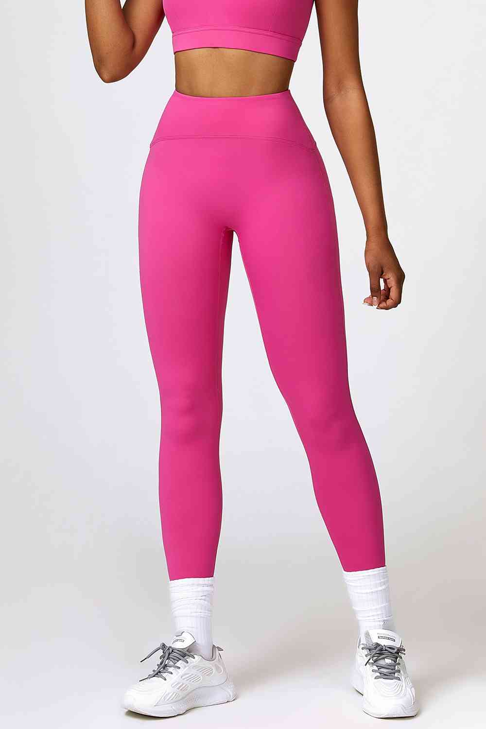 Breathable Wide Waistband Active Leggings